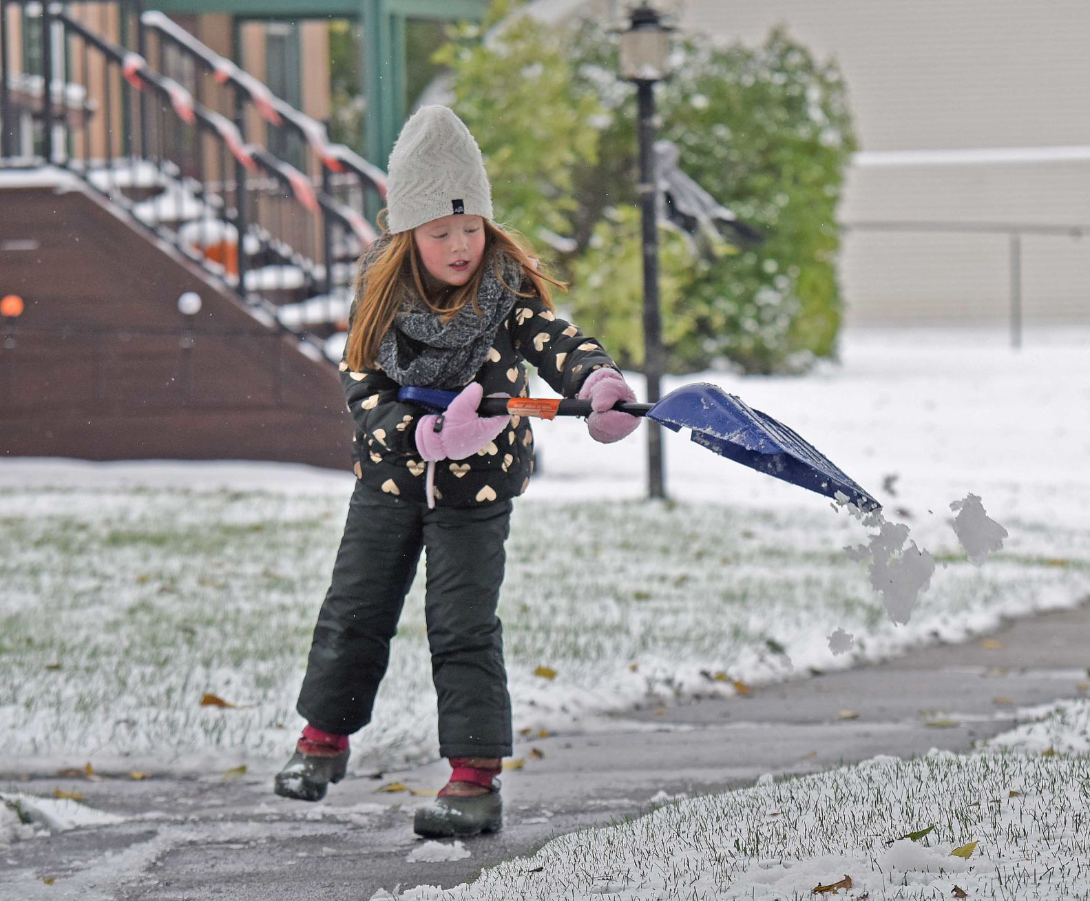 Moving snow